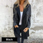 Mid-length trench coat with denim jeans seams