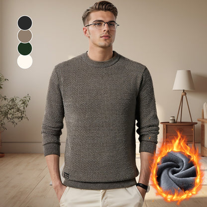 🎁Christmas Specials - Men's Warm Cozy Lined Crewneck Top