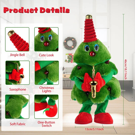 🎄Electric Christmas Tree Plush Toy🎅