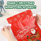 Christmas gift bags with drawstring