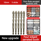 🔥LAST DAY PROMOTION - 50%OFF🔥High-Strength 4-Flute Serrated Eccentric Drill Bit Kit