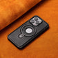 Full Leather Shockproof Magnetic Case for iPhone