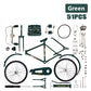 DIY Alloy Mini Bicycle