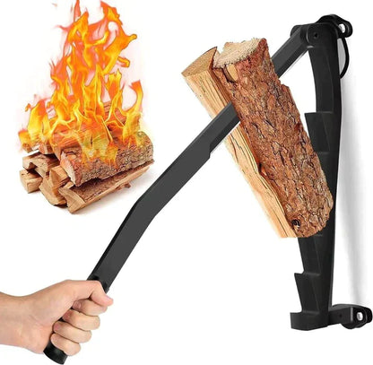 🪵Wall Mounted Firewood Kindling Splitter