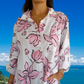 🌸Women's Summer Printed Shirt Dress