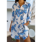 🌸Women's Summer Printed Shirt Dress