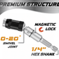 Magnetic Pivot Drill Bit Holder