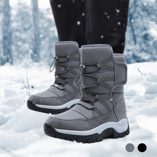 Men's Winter Non-Slip Mid-Calf Snow Boots