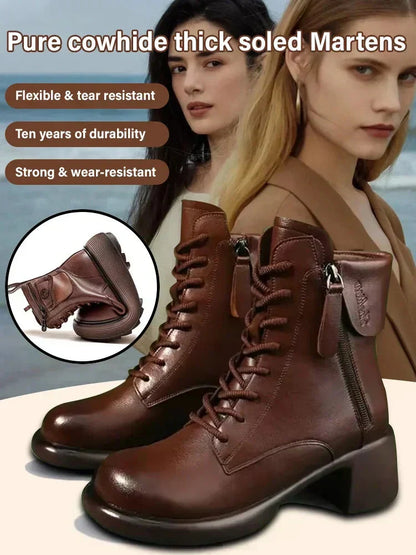 🔥🖤Hot Promotion🎁🎉 Retro British Style Boots