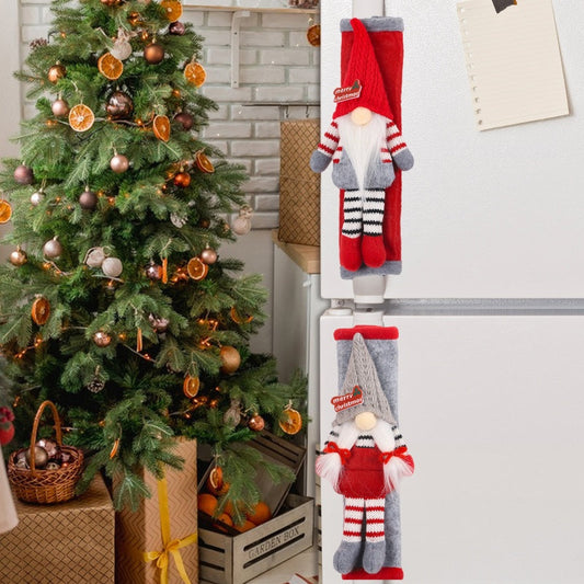 🎅Christmas Sale🎁Christmas Refrigerator Handle Covers Set