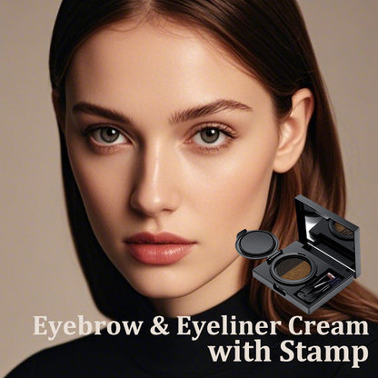 💖Limited Sale 49% OFF💖Eyebrow & Eyeliner Cream with Stamp