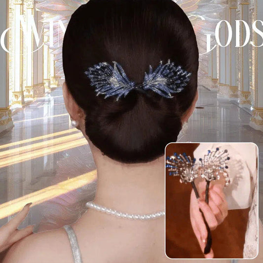 "Peacock Spread" Angel Wing Elegant Updo Maker