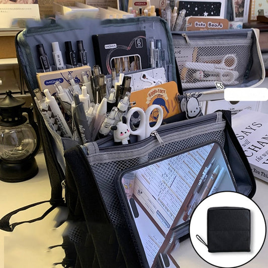 🔥Vente chaude -50%💝✨Trousse de maquillage multifonctionnelle en tissu Oxford de grande capacité