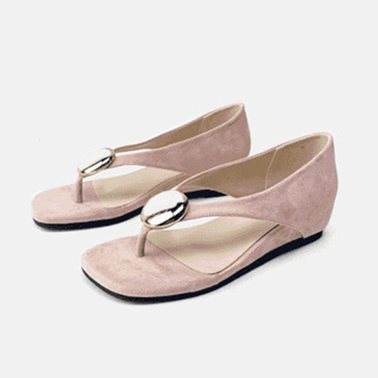 Sandales minimalistes à talons cachés pour femmes
