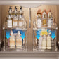 Multifunctional pull-out organizer for under the bathroom sin
