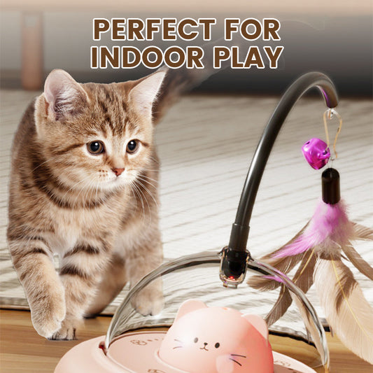 Jouet laser interactif automatique pour chat