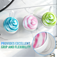 Brosse ronde antibactérienne pour la salle de bain
