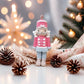 Kit de tricot et crochet DIY pour poupée Casse-Noisette de Noël